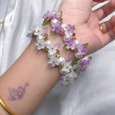 #11mm Glass Flowers Charms For DIY Jewelry Accessories